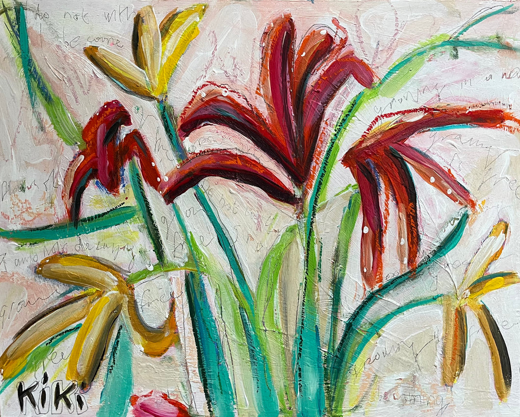 Tulips do not wither