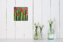 Load image into Gallery viewer, Be gentle with red tulips
